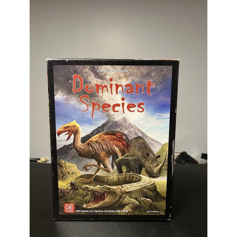 Dominant Species Board Game GMT Games 2010 Chad Jensen Strategy Complete